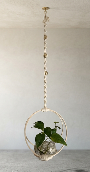 Natural - Large Hoops