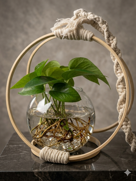 Natural - Large Hoops