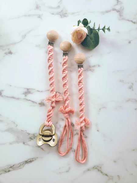 Combo: Teething Ring + Pacifier Clip