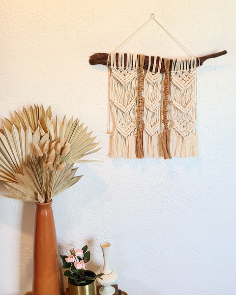 Two-toned driftwood Wallhanging