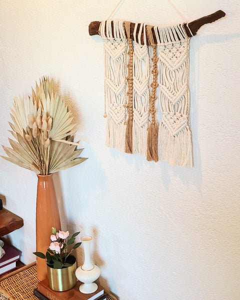 Two-toned driftwood Wallhanging